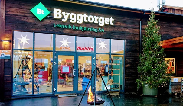 Byggtorget Leksvik Innkjøpslag velger Zririus